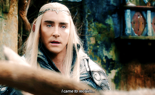 elvenking: There are gems in the Mountain that I too desire; white gems, of pure