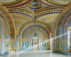 versaillesadness:Once again the Sammezzano Castle 🏛 It’s probably one of the nuts astonishing architecture I have ever seen💐 . . #italy #sammezzano #palace #castle #interiordesign #art #architecture #color #luxury #dream #travel http://ift.tt/2jsgEpW