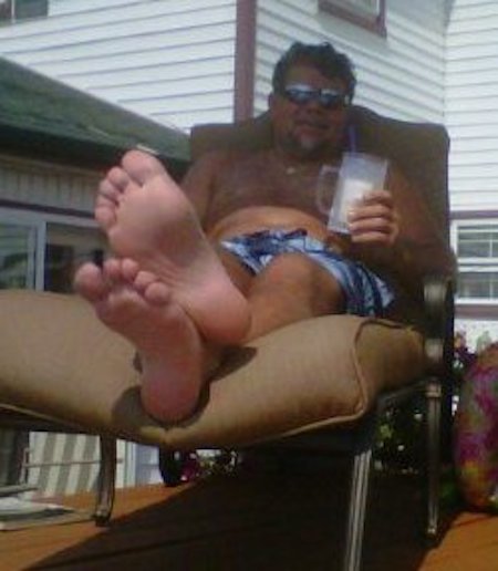 alpha-male-feet: The Man of the house relaxing after a long day at work.