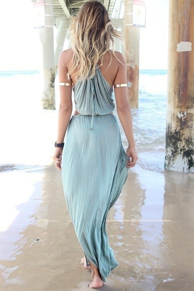 expertinawkward:  Halter Summer Dress. $17.17.