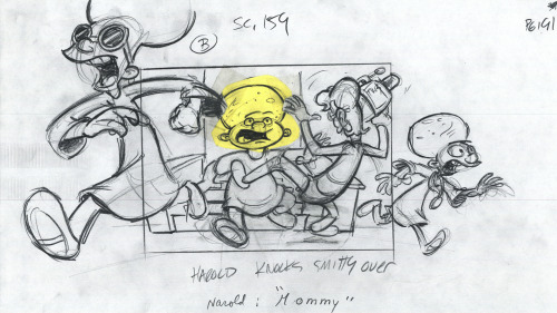 ALIENS HAVE LANDED! Sharing the scares and storyboards from the Hey Arnold! Special, “Arnold’s Hallo