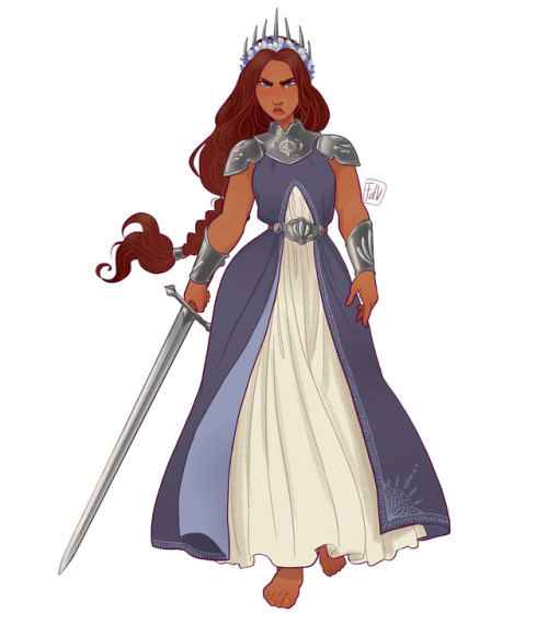 fdevitart:So, I modified the precedent character design of Persephone “the Iron Queen”, and I’m quit