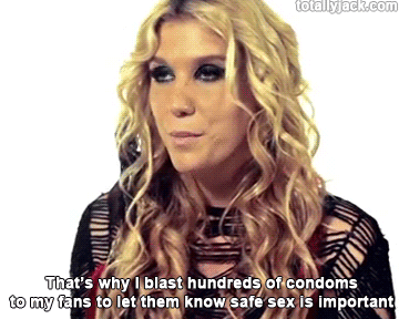  Ke$ha is a perfect example of how the media loves to make intelligent girls seem
