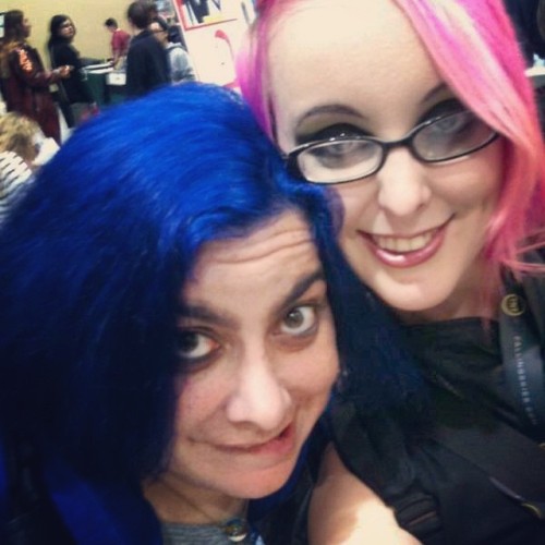 #tbt me and my lovely @malper2is at #ECCC2012 - which both of us are missing #eccc this year&mdash; 