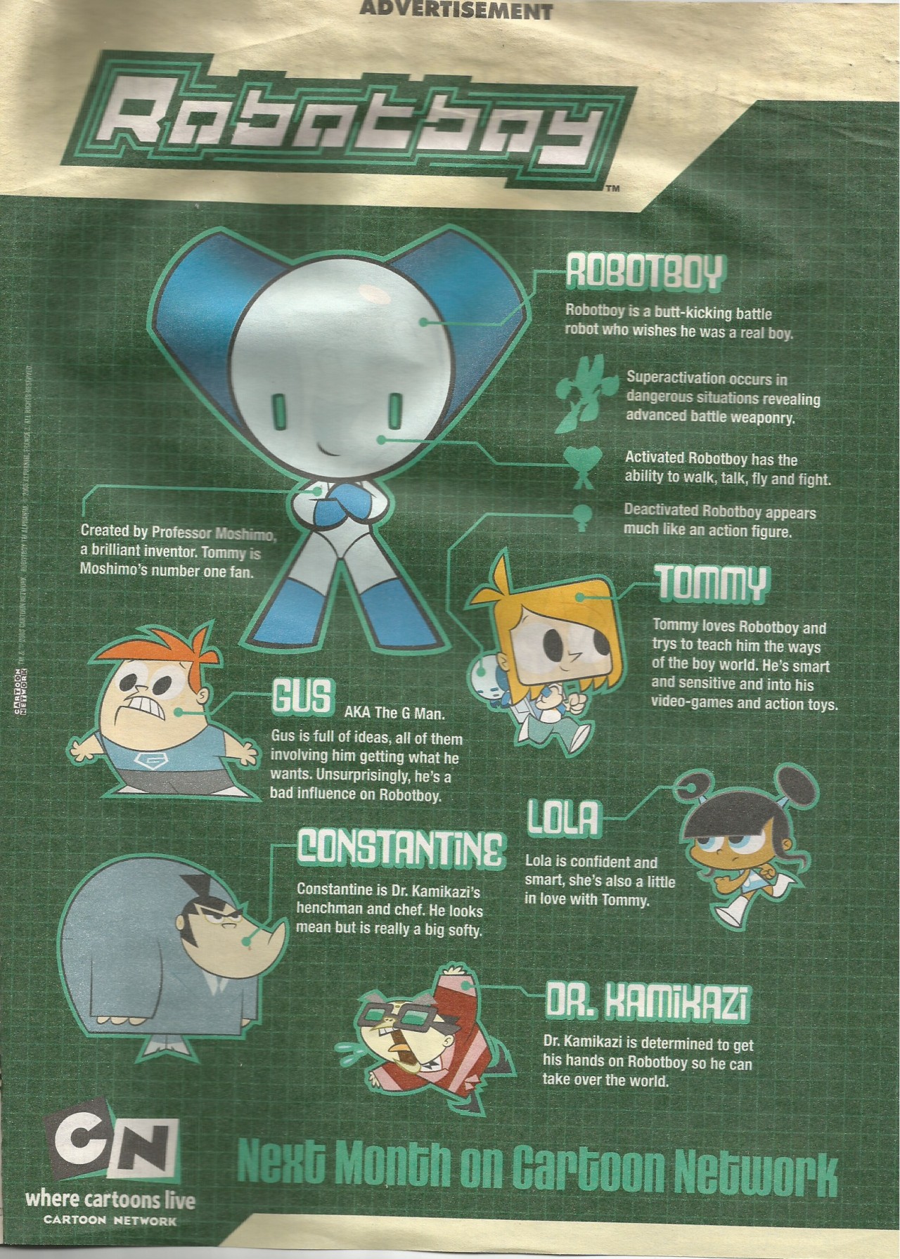 Constantine, Robotboy Wiki