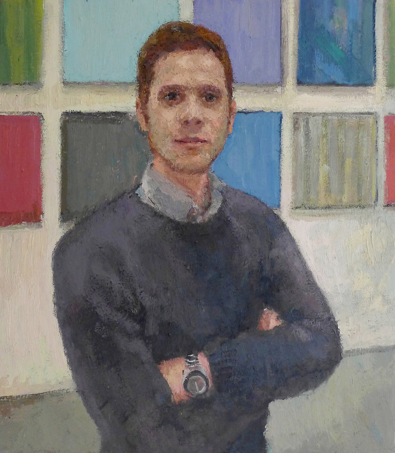 ydrorh:  Untitled, 2016, Oil on canvas, 80x70 cmhttp://www.yisraeldrorhemed.com/https://www.flickr.com/photos/yisrael_dror_hemed