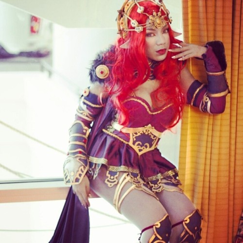 cosplayingwhileblack: zero-suit-sami: Ahhhhh !! Teaser picture of my Fem! Ganon complete , from