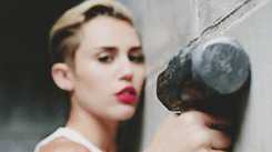 monicageller:  Miley Cyrus in Wrecking Ball