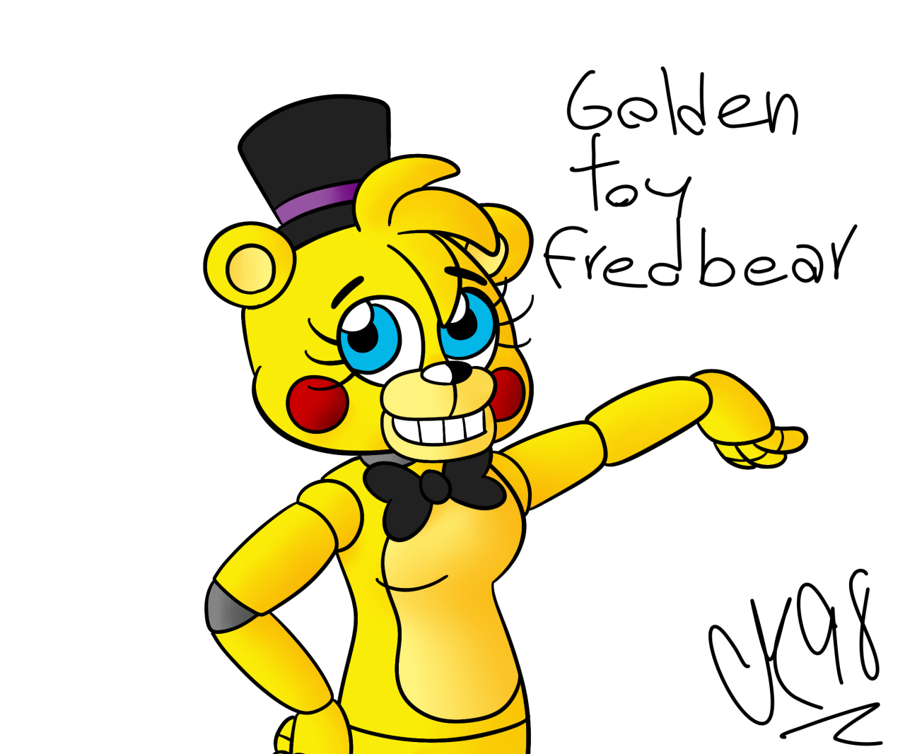 Cheatsy's relating to anxious characters blog — Fredbear and