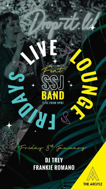 Can we get a ‘HELL YEAH’ Sydney Live music is back THIS Friday with the amazing SSJ band live from 9