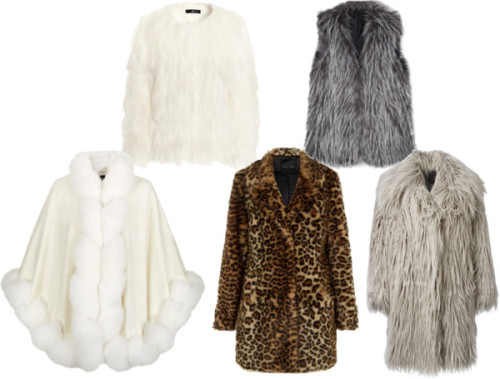 Fur coats by catabellu featuring a faux fur jacketLanvin coat / Harrods cape coat / Fake fur coat / 