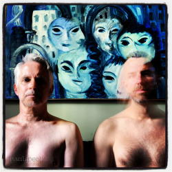 Self portrait with Alan by Paul V Specht