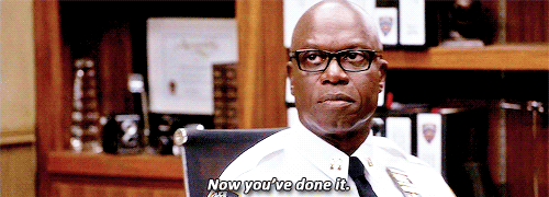 thebrooklyninenine:The most dramatic moment in tv history