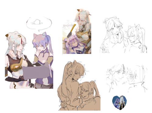 ningqing / qingguang…..feelings againim so busy idk if ill finish any of those wips anytime s