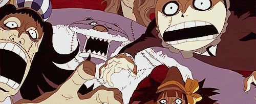 onenakamapiece:  &ldquo;When the zombies are chasing after Chopper, Usopp, and