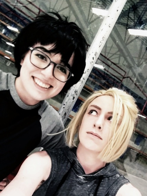 we-are-the-dury: Yuuri &amp; Yurio // 4 29 2018Yuuri is @rbtbee (ig) // Yurio is op (we-are