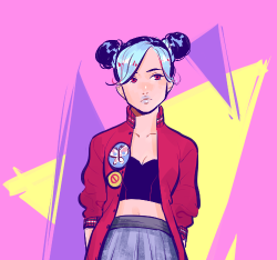 lingualpugilist:  harajuku jolyne for jojo_60min