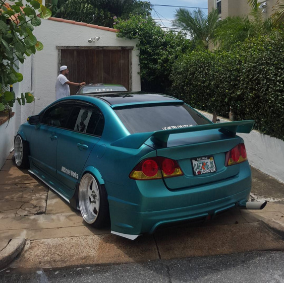 radracerblog: Honda Civic Sedan fa5 @jamus_fa5jose   First FA5 I didn&rsquo;t