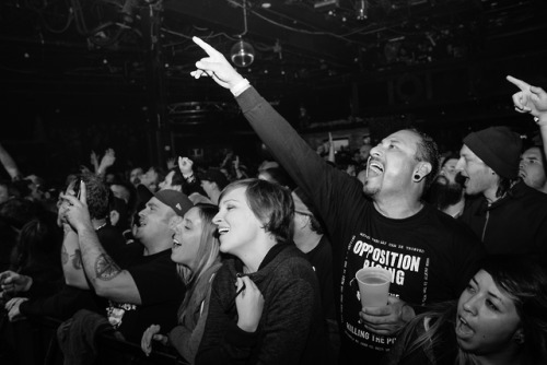 Congratulations on thirty years, Bouncing Souls! have a couple photos in the Crucial Moments book that came out this spring so I thought I’d share those plus some highlights from the 12+ years I photographed the band.
© Angela Datre