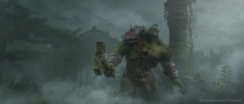 ArtStation - Orc &amp; Captain Facial LookDev - World of Warcraft: Mist of Pandaria Cinematic, b