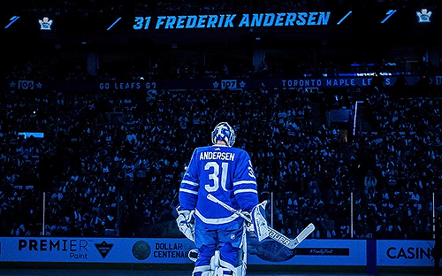 Toronto Maple Leafs Frederik Andersen GIF - Toronto Maple Leafs