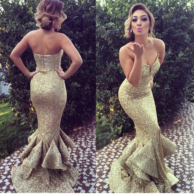 Sexy evening dresses celebrities