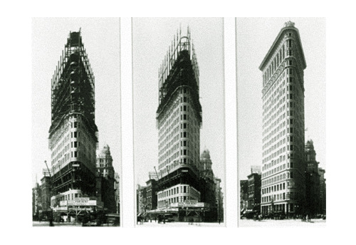 Daniel Hudson Burnham, Flatiron Building, Fifth Avenue and Broadway, New York, USA. Source. Building