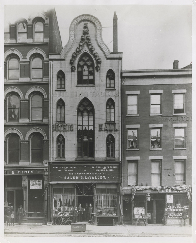 albrightknox:  Historypin of the WeekGothic HallFormer location: 189 Main StreetGothic