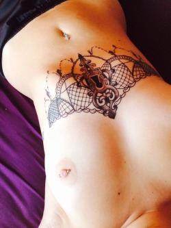 piercednipples:  idiosyncraticnormality submitted: New tattoo, and of course my beloved piercings 