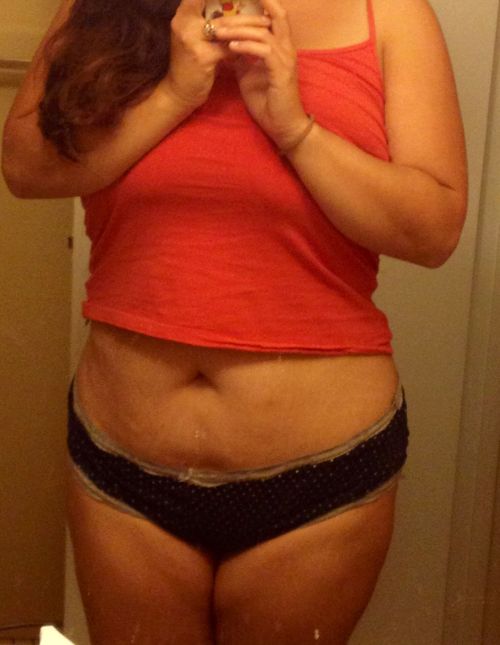 boowiebrown:I love my morning tummy. That’s all.Beautiful bod, just lovely!