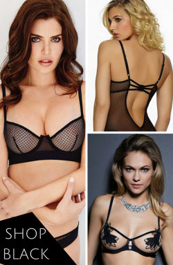 lavinialingerie:  If black is your color we may have just something for you, come &amp; see :)