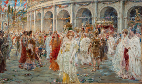 classicarte:As Festas Romanas do Coliseu (Les fêtes Romaines du Colisée)Pablo Salinas