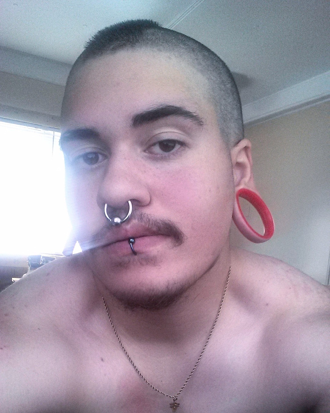 intersexgod:I rarely post pics of my face. But I here I am almost 4 months on testosterone