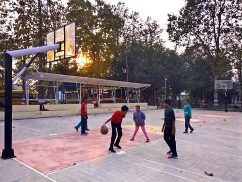 Basketball Court and Community Gathering Ground Herbertpur Christian Hospital, Uttarakhand, India, 2