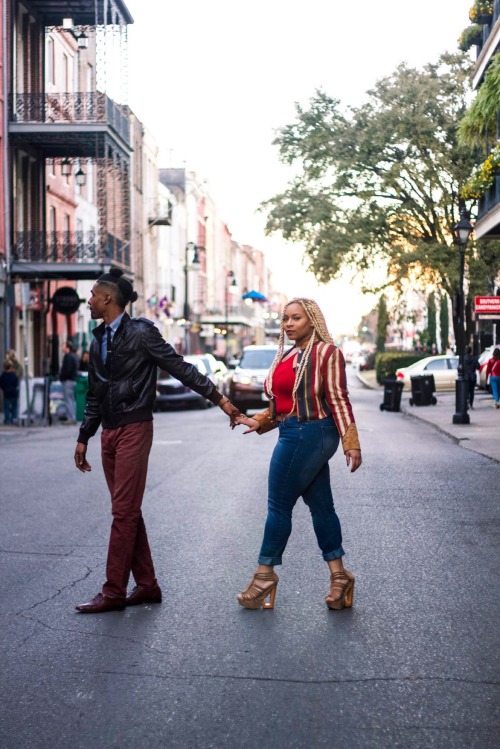 manihendrixx:  “The Urban Couple”  Photography @elu.anna  Male Model @marleydagod  Makeup @joanjuliette 