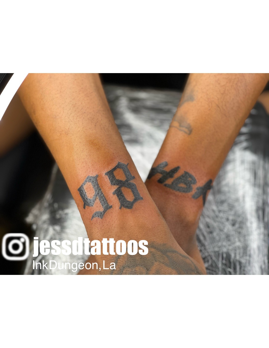 Tattoo uploaded by Joshua  Some old english numbers Hmu for appointments  on here of IG jrobles909  Tattoodo