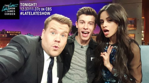 So fun having @ShawnMendes and @camilacabello97 on the show tonight. You’ll love their perform