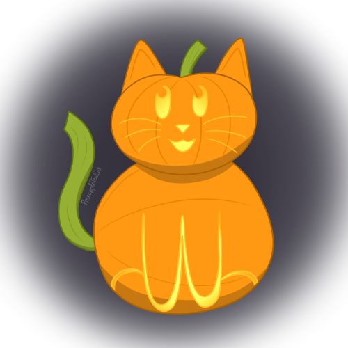  Catober Day 16: Jack-O-Lantern CatPatreon | Ko-fi 