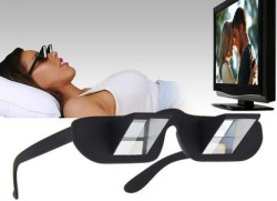 ellendegeneres:  Glasses that allow you to watch TV while laying down. 