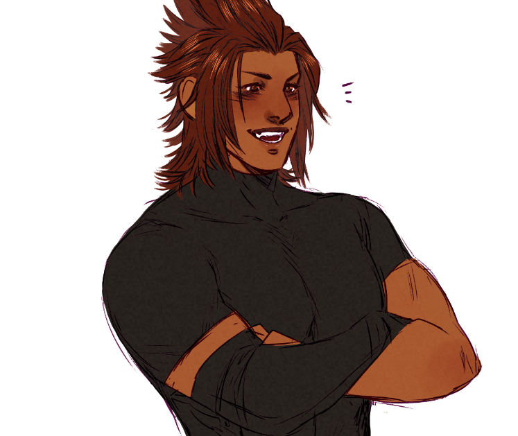 marisketch:  WIP. Coloring my good boy!