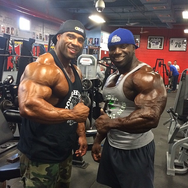 xcomp:  Akim Williams on the right and Juan Morel (I think) on the left…