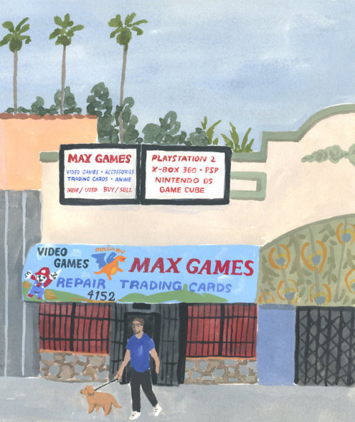 For Vice’s Waypoint on old video game stores in Los Angeles