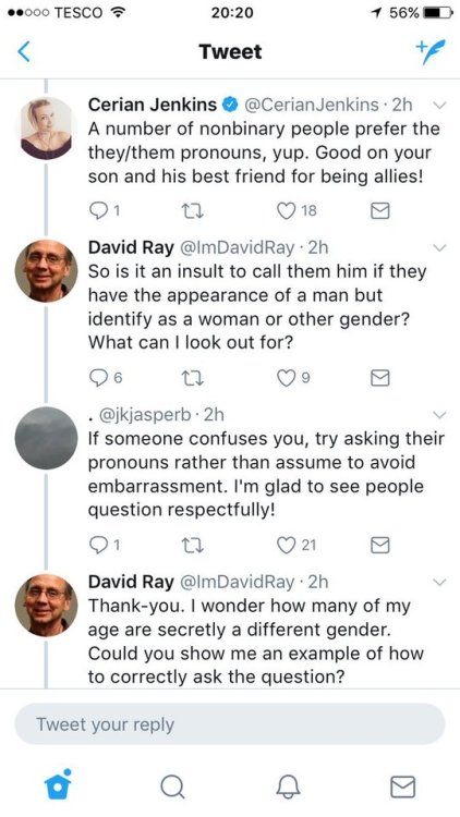 starlitvalkyrie: destinyrush: This is how you should ask trans and non-binary people about their ide