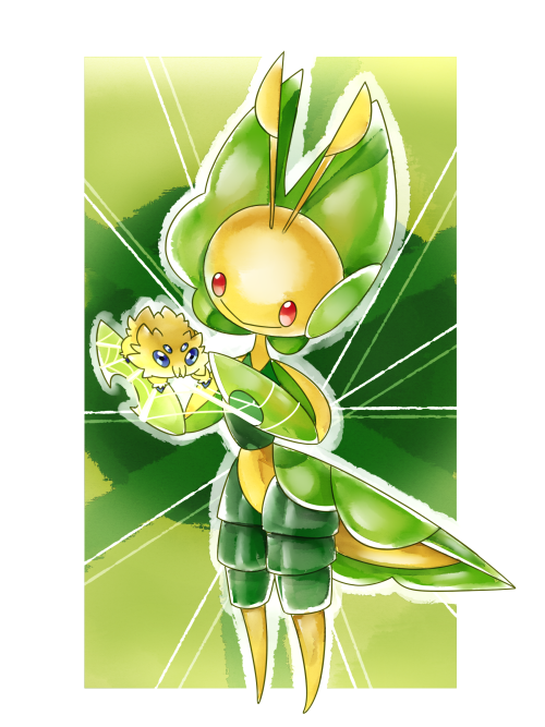 Pokemon 20th Anniversary TrialDay 10 - Favorite Bug Type PokemonJoltik and Leavanny