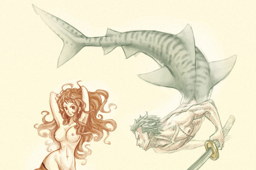 lubiszplacki:  Mermaid Strawhats! God bless Syb La Tortue foor making this, they’re