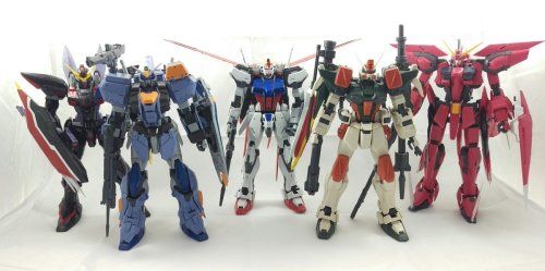 MG GAT X Squad Complete :) Time to decal/line everyone