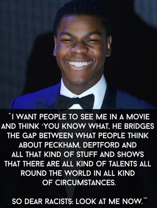 texthemess:  demho3zhatinq:buzzfeeduk:John Boyega Is Enjoying Being In “Star Wars” So Damn MuchSeeing him everywhere makes my heart happy as fuck.  Is Peckham like the Detroit of London? As a guy from Detroit, good on ya.