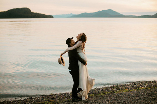 placestosayido:  Alaskan Elopement //  India Earl   