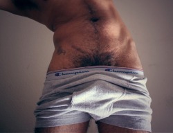 2hot2bstr8:  his happy trail and pubes are