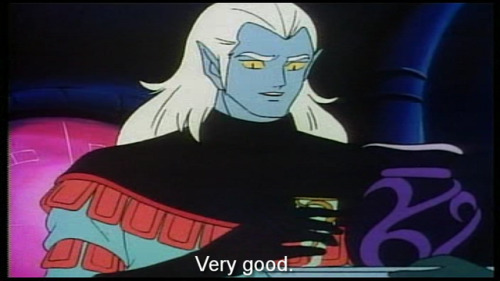 aquaburst07: mustlovelance: in case anyone thought 80s lotor was a cool dude I swear when I heard th